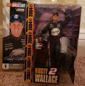 NASCAR Rusty Wallace Action Figure.